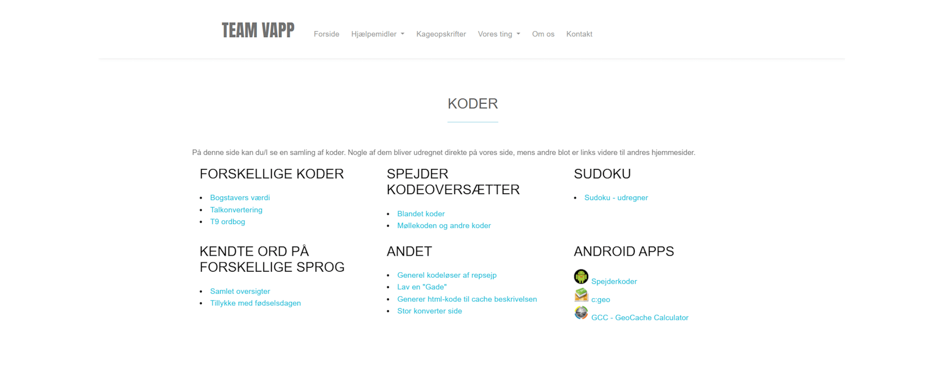 Team Vapp (Geocaching)